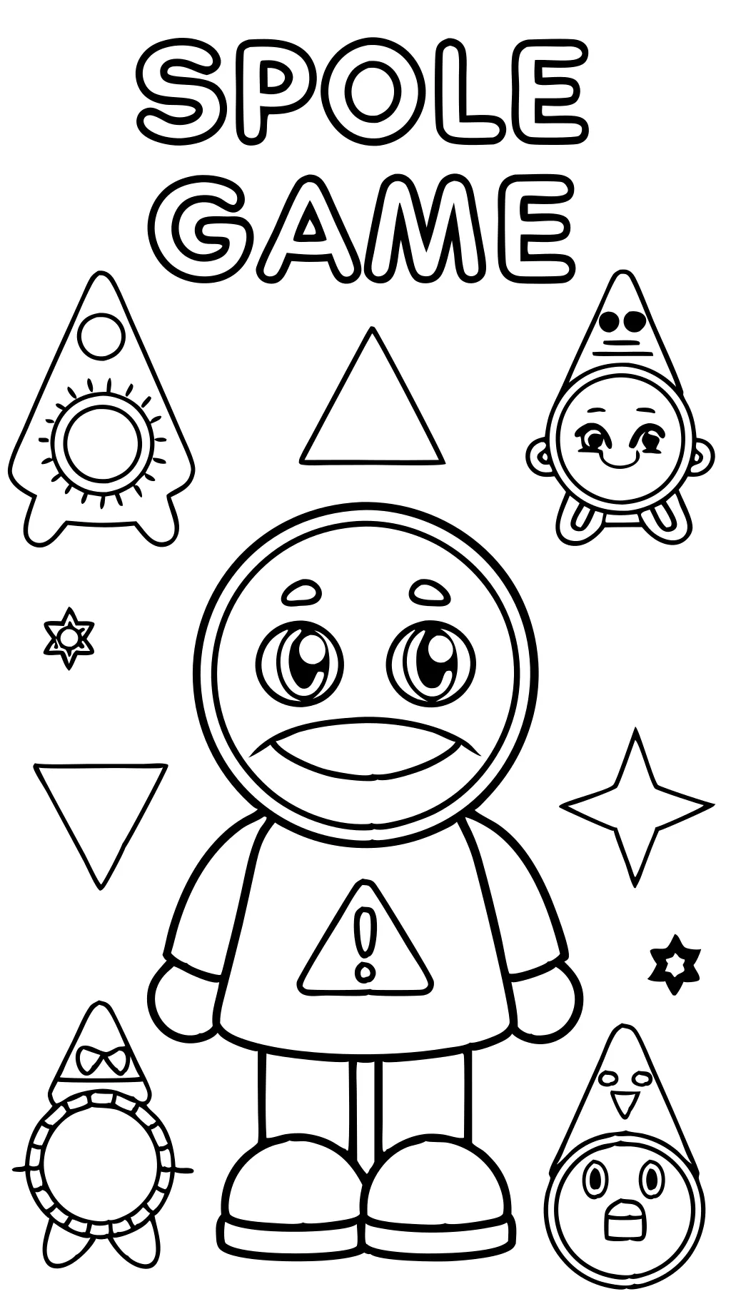 squid game coloring pages